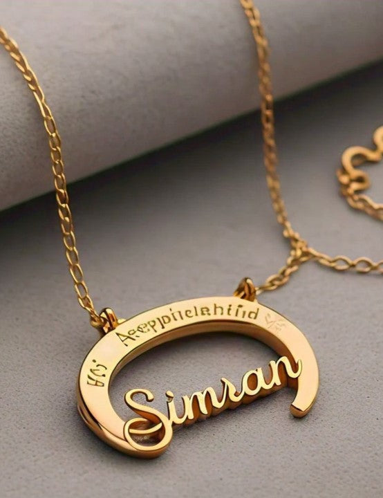 Personalized Name Pendant